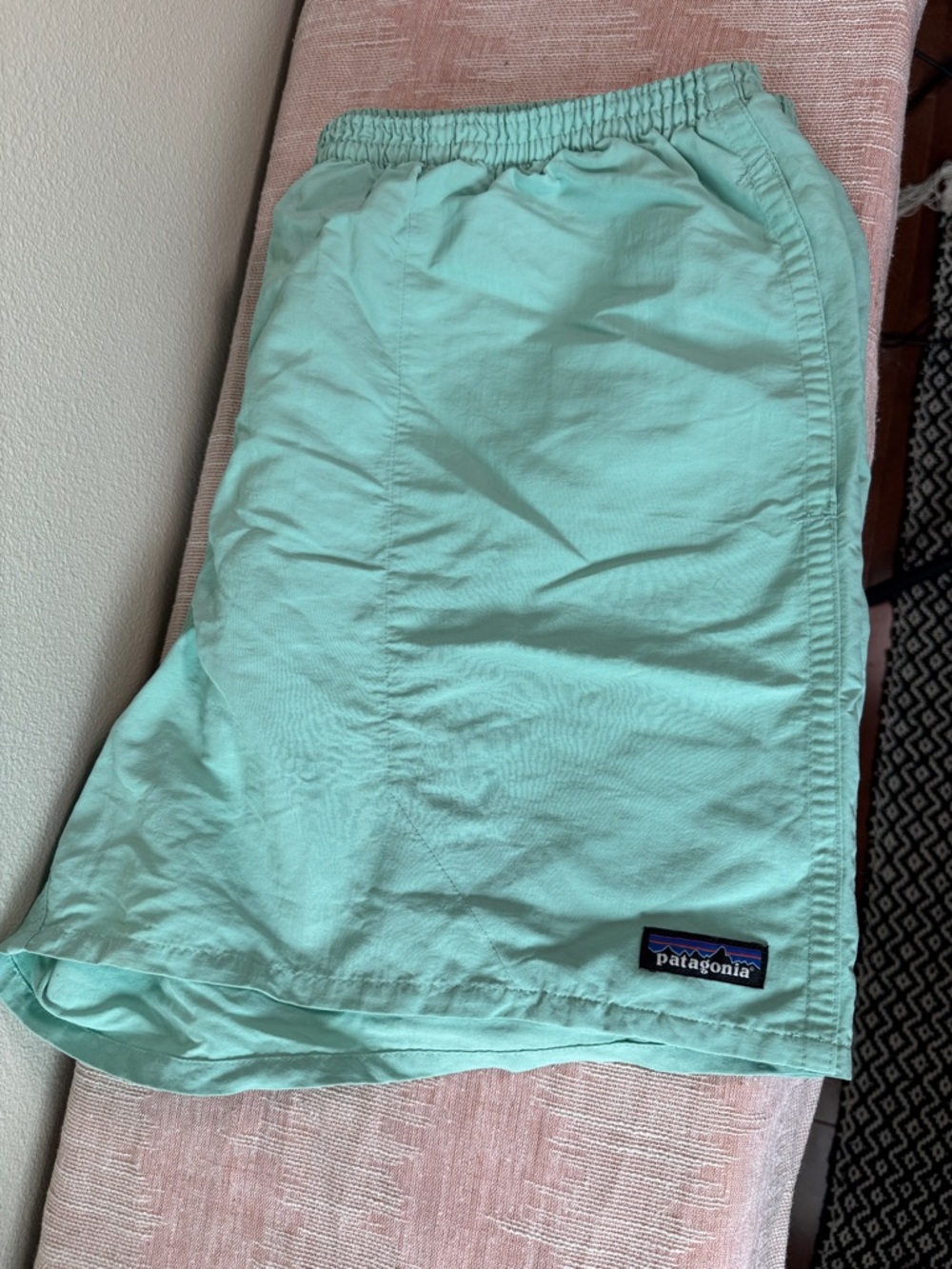 Patagonia Mens Baggies Shorts‎ XL Seafoam